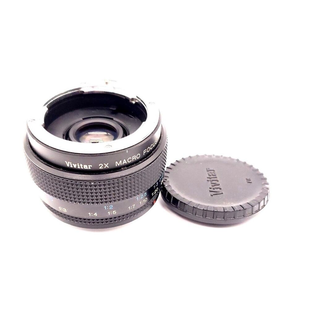 Vivitar 2x Macro Focusing Teleconverter MC Camera Lens Photography Vintage